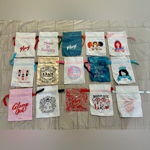NWT Sephora Play Makeup Bags - Lot of 15
